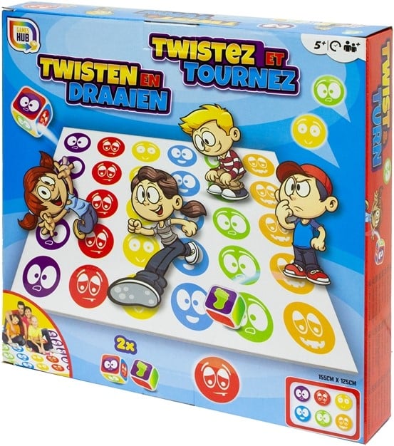 Games Hub Twist & Turn family game 28x28cm