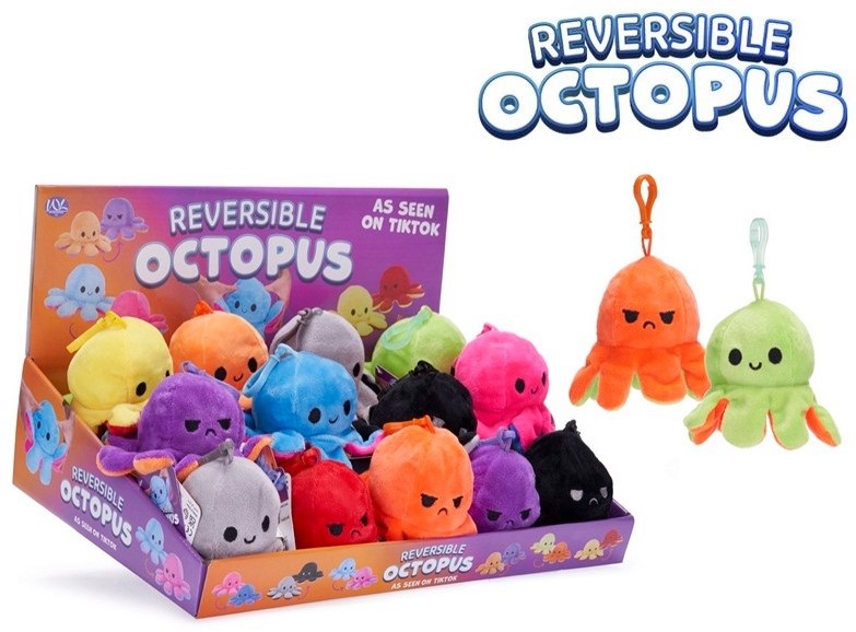 reversible octopus plush bulk