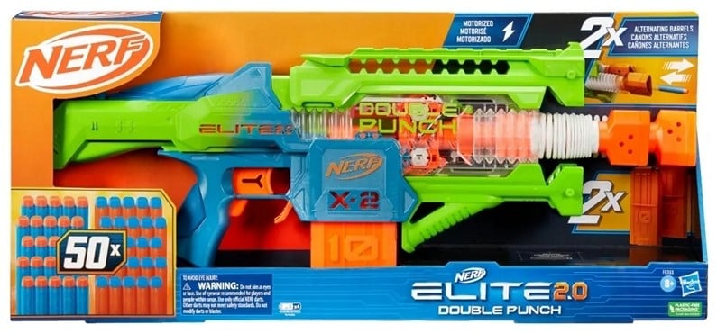 NERF Elite 2.0 Double Punch Blaster