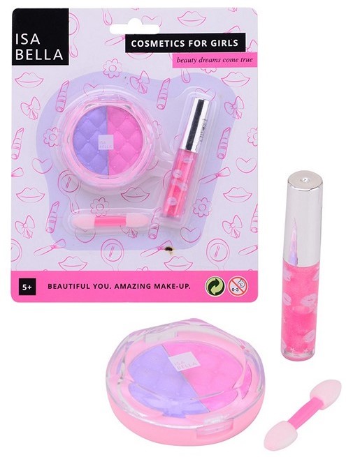 Isabella make-up set in display 15x18cm (Best before 01-06-2024)