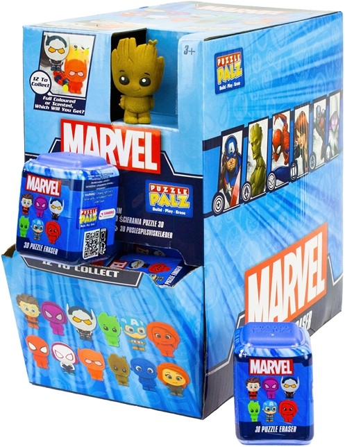 Marvel Avengers Puzzle Palz 3D Erasers - 24h delivery